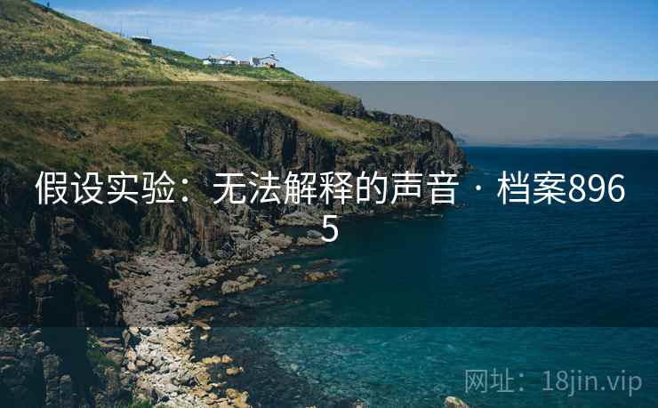 假设实验：无法解释的声音 · 档案8965